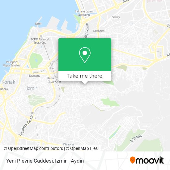 Yeni Plevne Caddesi map