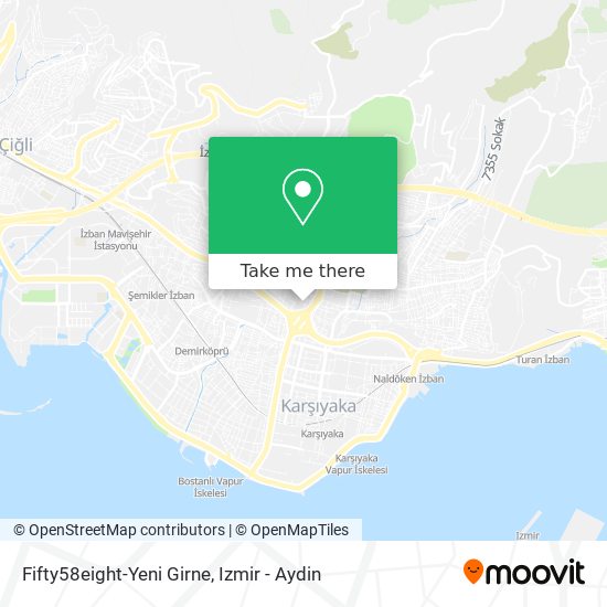 Fifty58eight-Yeni Girne map