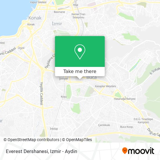Everest Dershanesi map