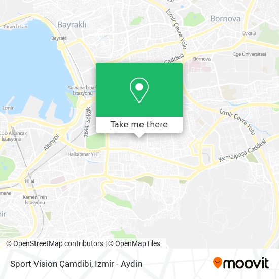 Sport Vision Çamdibi map