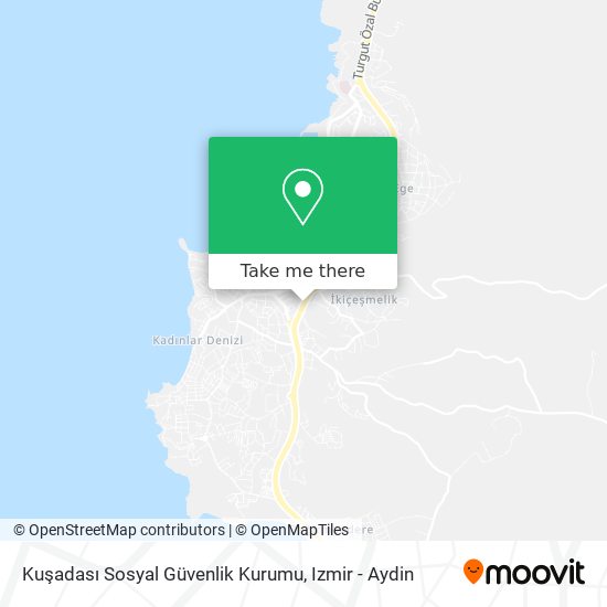 Kuşadası Sosyal Güvenlik Kurumu map