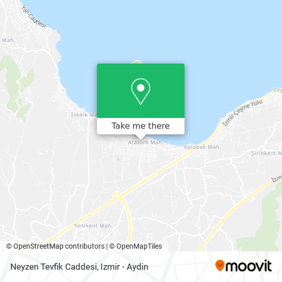 Neyzen Tevfik Caddesi map
