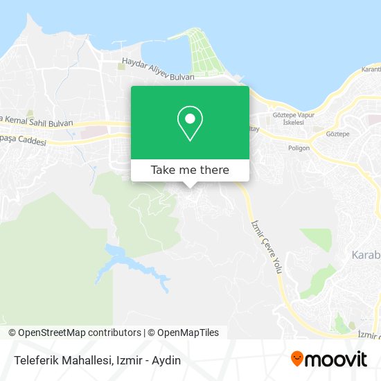 Teleferik Mahallesi map