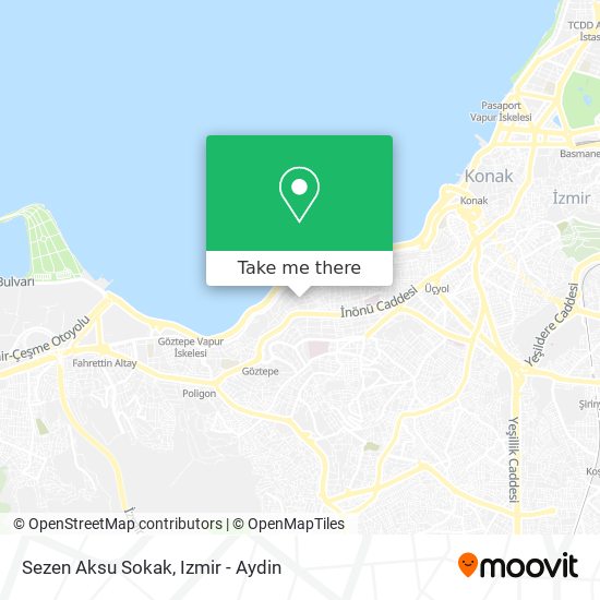 Sezen Aksu Sokak map