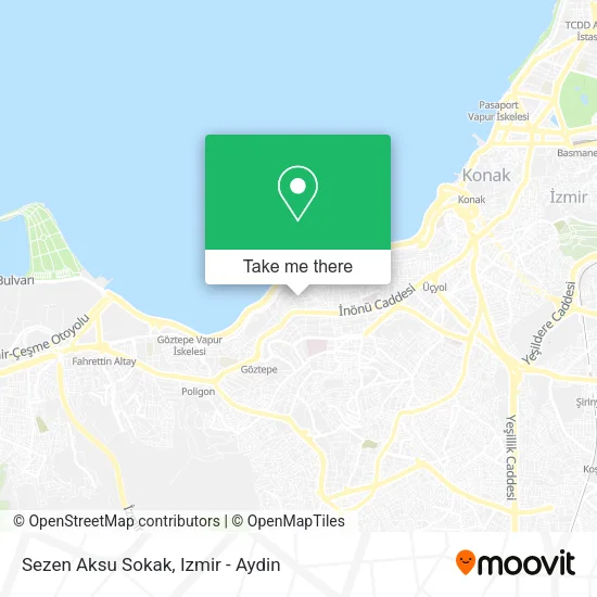 Sezen Aksu Sokak map