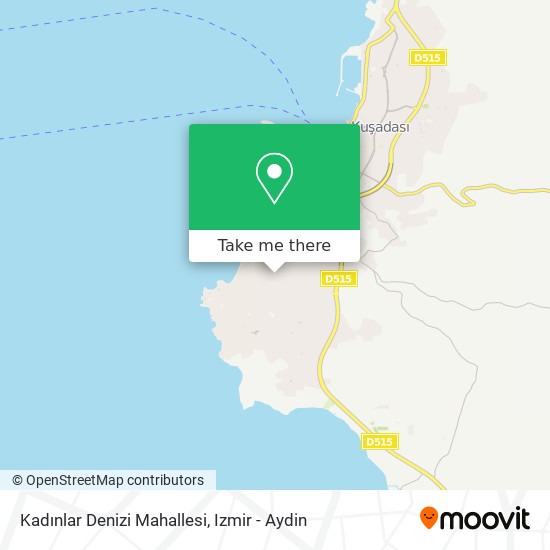 Kadınlar Denizi Mahallesi map