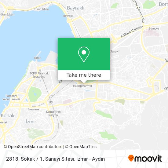 2818. Sokak / 1. Sanayi Sitesi map