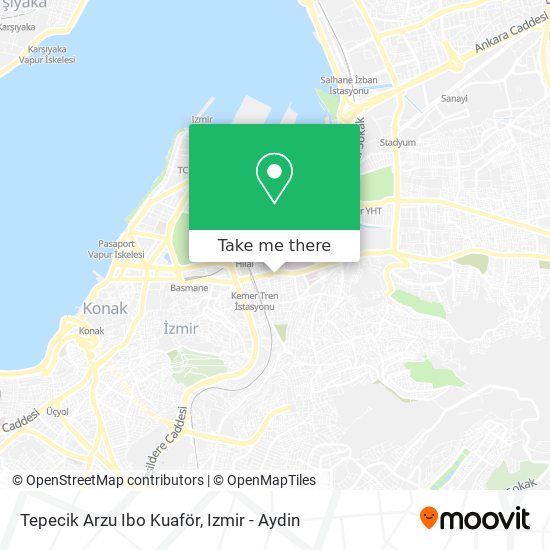 Tepecik Arzu Ibo Kuaför map