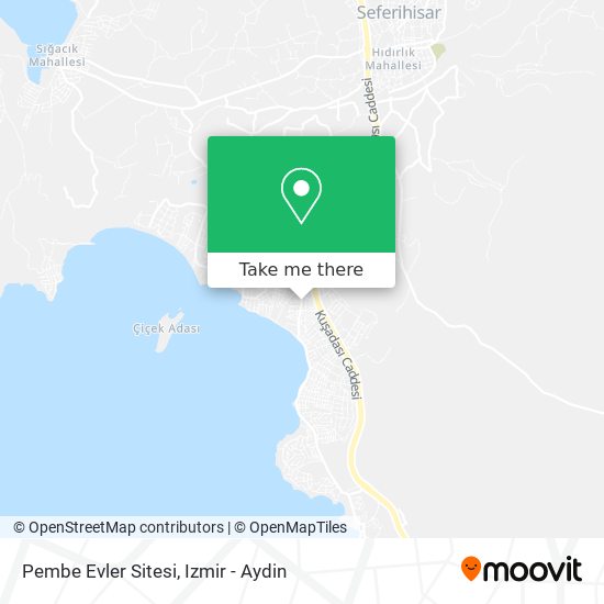 Pembe Evler Sitesi map