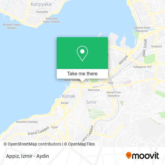 Appiz map