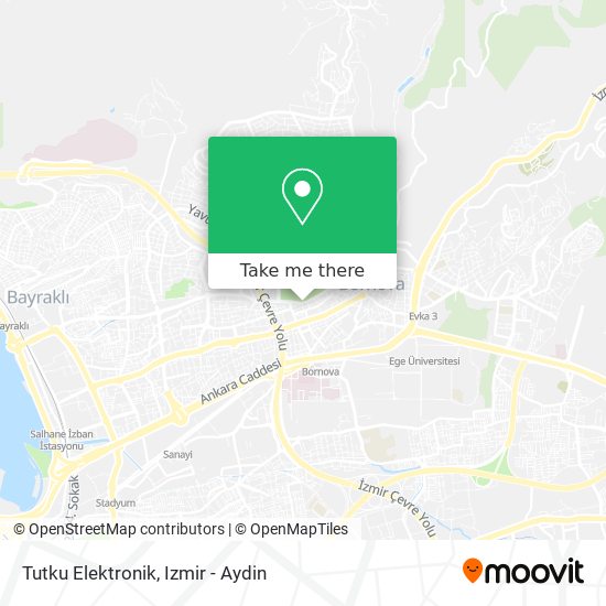 Tutku Elektronik map