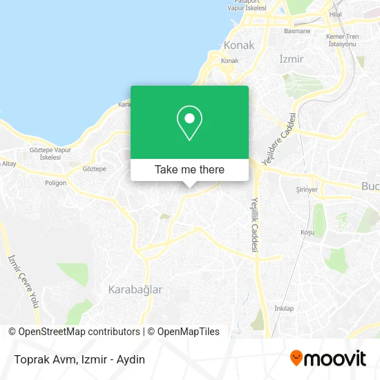 Toprak Avm map