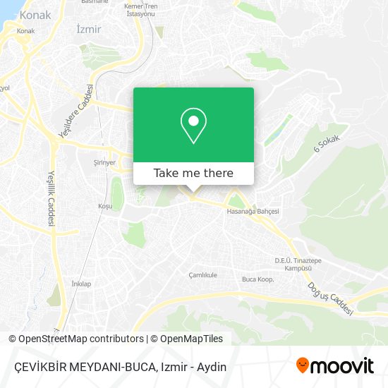 ÇEVİKBİR MEYDANI-BUCA map