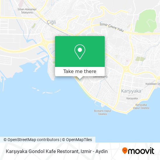 Karşıyaka Gondol Kafe Restorant map