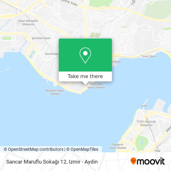 Sancar Maruflu Sokağı 12 map