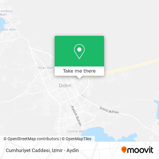 Cumhuriyet Caddesi map