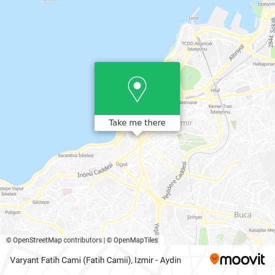 Varyant Fatih Cami (Fatih Camii) map