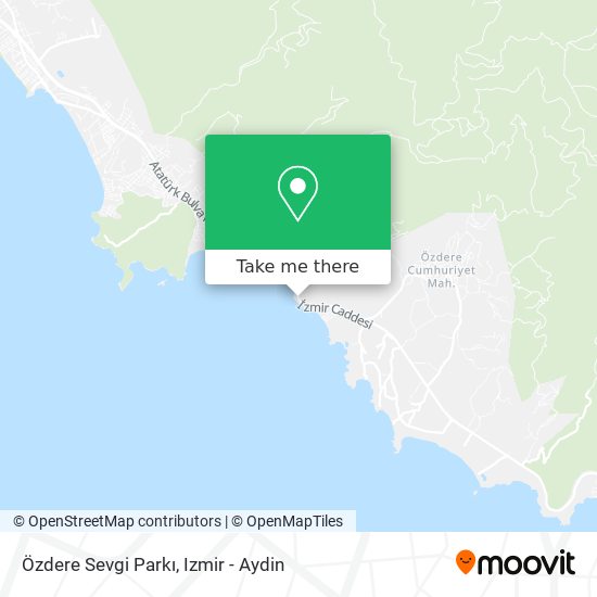 Özdere Sevgi Parkı map