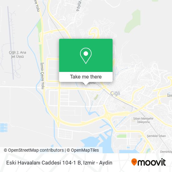 Eski Havaalanı Caddesi 104-1 B map