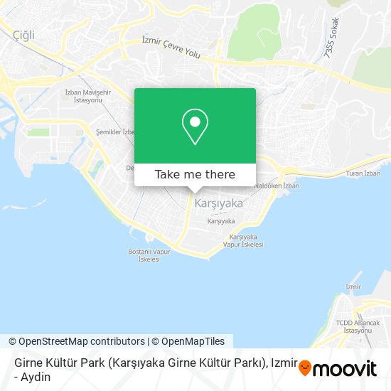 Girne Kültür Park (Karşıyaka Girne Kültür Parkı) map