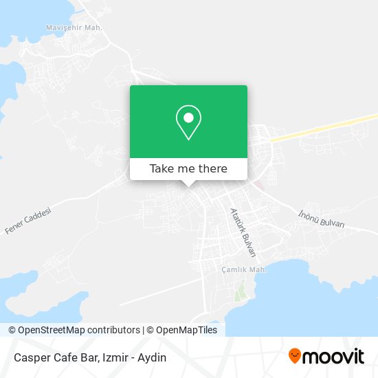 Casper Cafe Bar map