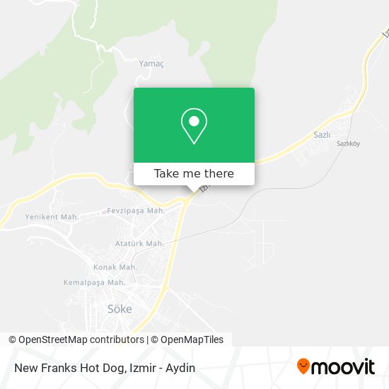 New Franks Hot Dog map