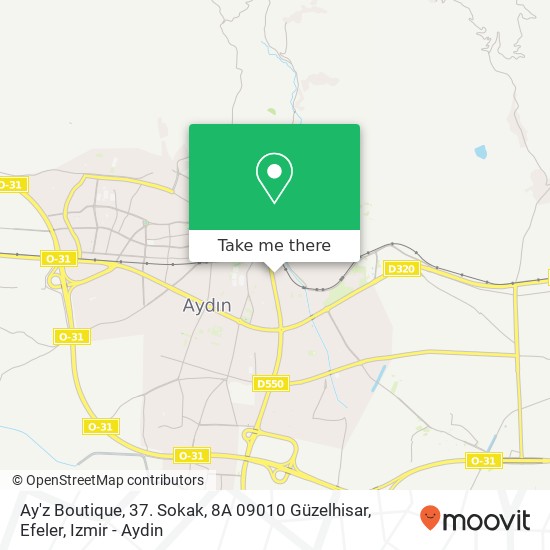 Ay'z Boutique, 37. Sokak, 8A 09010 Güzelhisar, Efeler map