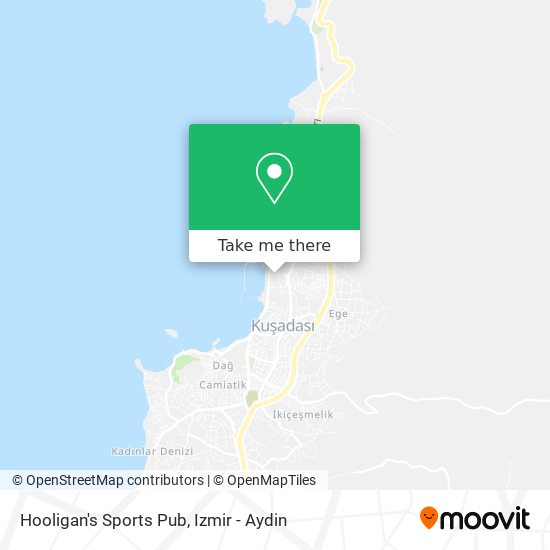 Hooligan's Sports Pub map