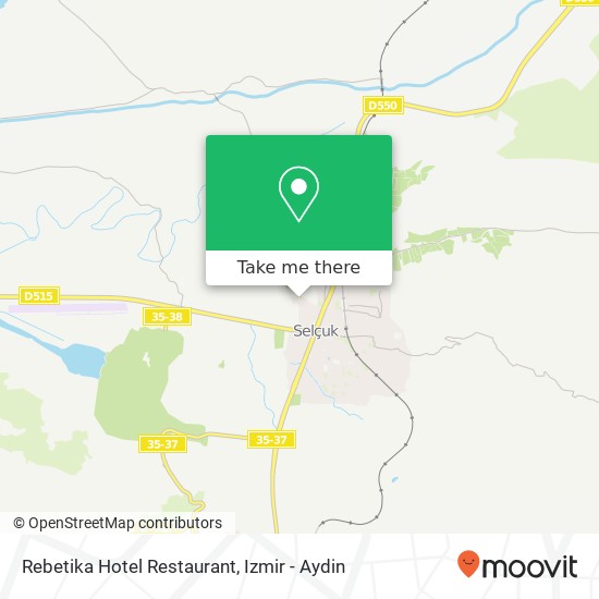 Rebetika Hotel Restaurant, 1054. Sokak 35920 İsa Bey, Selçuk map