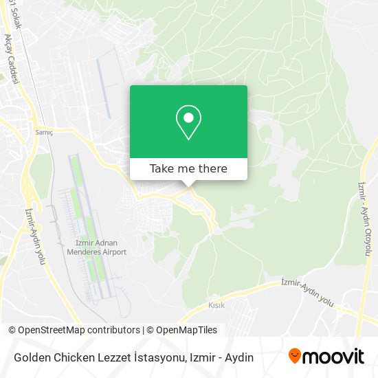 Golden Chicken Lezzet İstasyonu map