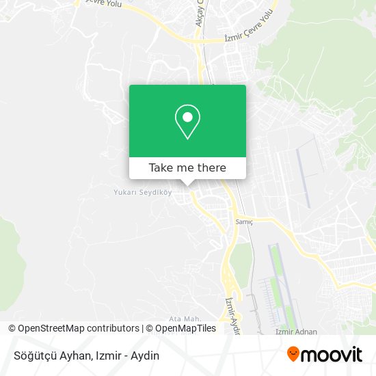 Söğütçü Ayhan map
