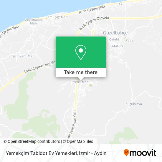 Yemekçim Tabldot Ev Yemekleri map