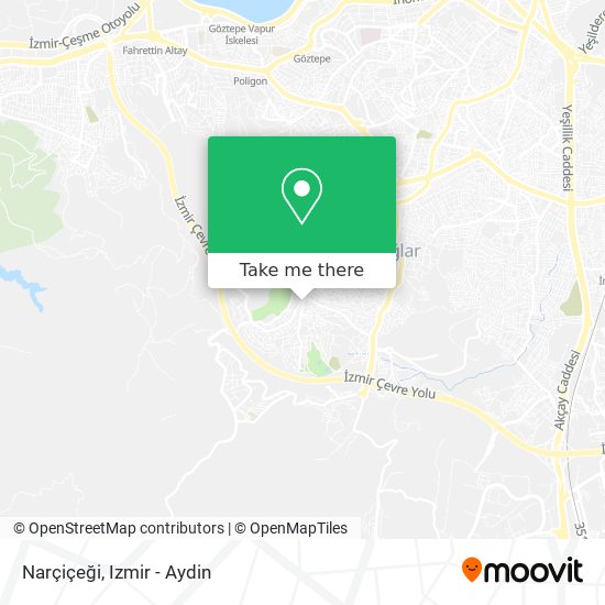 Narçiçeği map