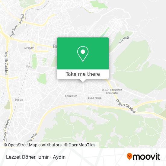 Lezzet Döner map