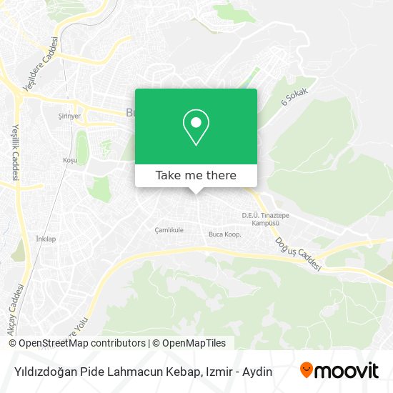 Yıldızdoğan Pide Lahmacun Kebap map