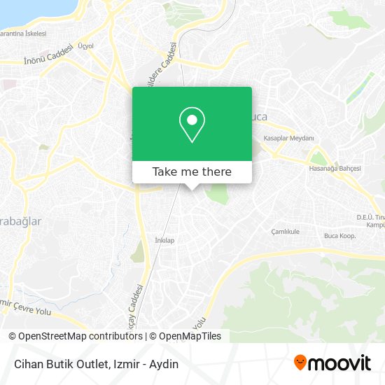 Cihan Butik Outlet map