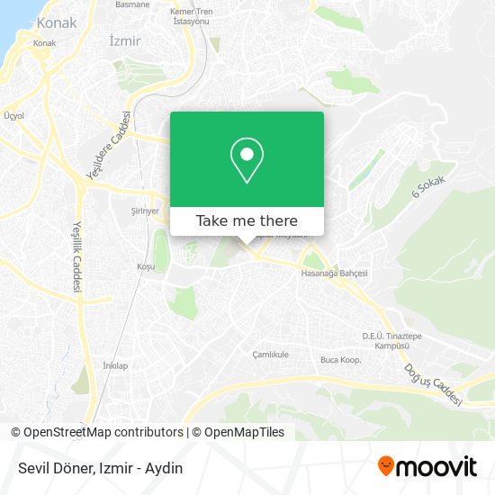 Sevil Döner map