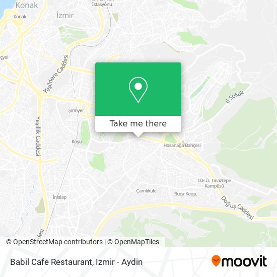 Babil Cafe Restaurant map