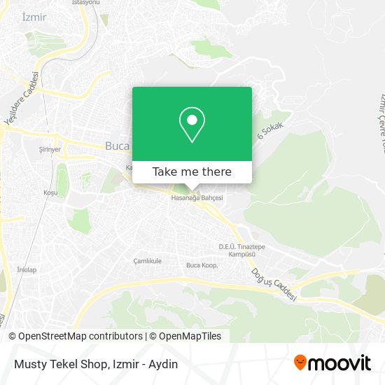 Musty Tekel Shop map