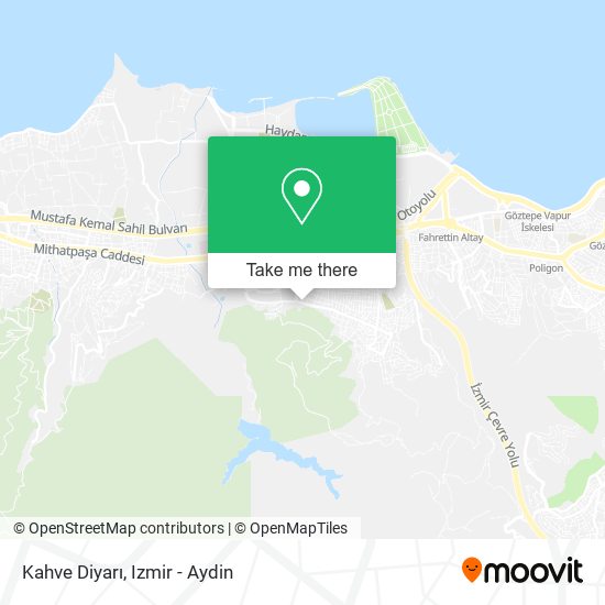 Kahve Diyarı map