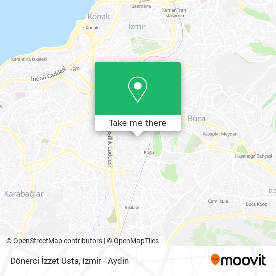 Dönerci İzzet Usta map