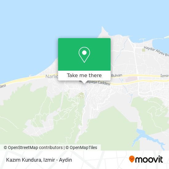 Kazım Kundura map