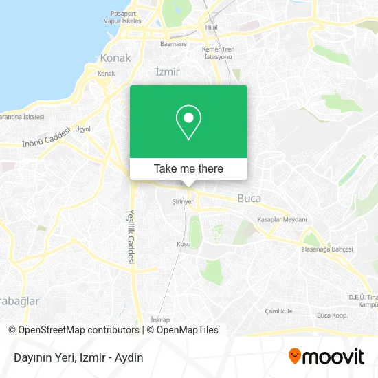 Dayının Yeri map