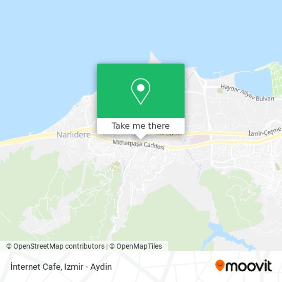 İnternet Cafe map