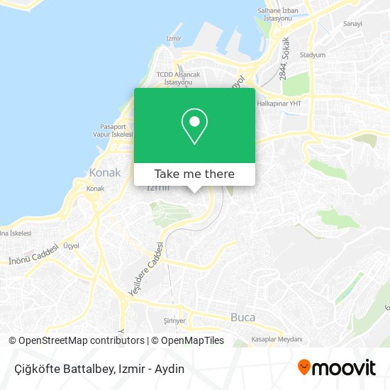 Çiğköfte Battalbey map