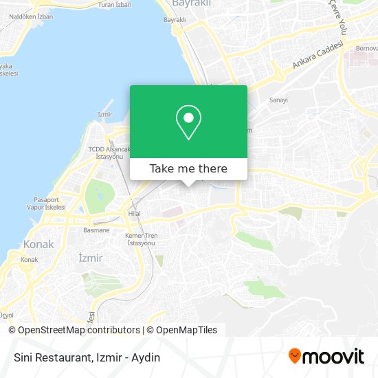 Sini Restaurant map