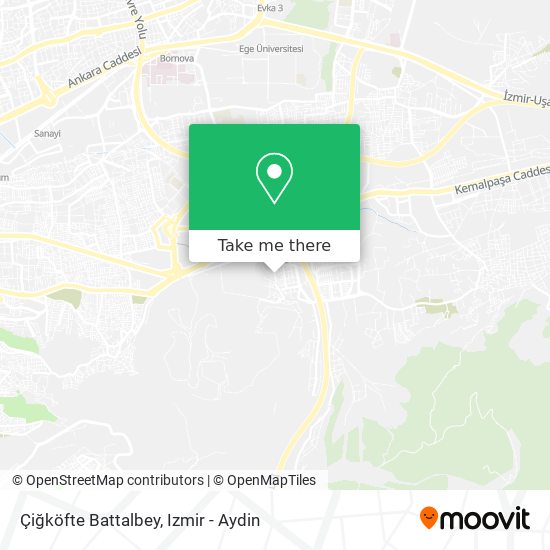Çiğköfte Battalbey map