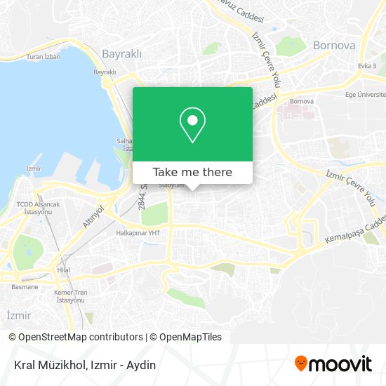 Kral Müzikhol map