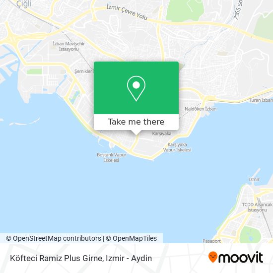 Köfteci Ramiz Plus Girne map