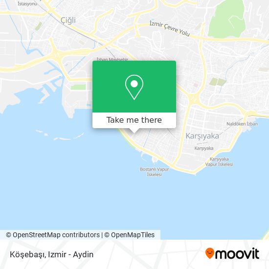 Köşebaşı map